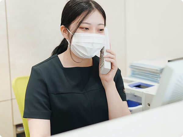 外来診療 受付事務